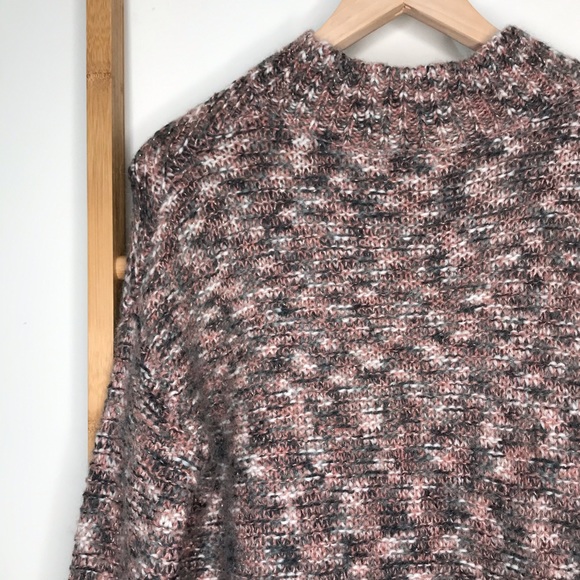 SOLD Witchery Pink Green Textured Twist Jumper S - Picture 10 of 13